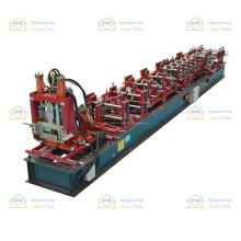 Construction team steel structure construction use cz purlin  roll forming machine